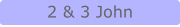 2 & 3 John